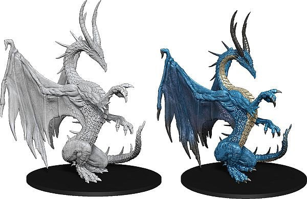 W14 Blue Dragon Pathfinder Deep Cuts Unpainted Miniatures