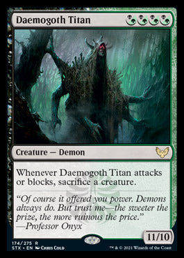 Daemogoth Titan [Strixhaven: School of Mages]