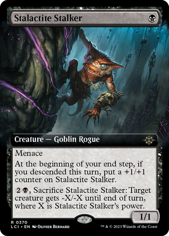 Stalactite Stalker (Extended Art) [The Lost Caverns of Ixalan]
