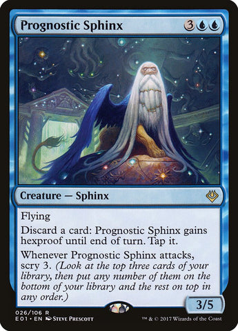 Prognostic Sphinx [Archenemy: Nicol Bolas]