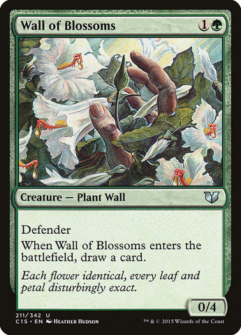 Wall of Blossoms [Commander 2015]