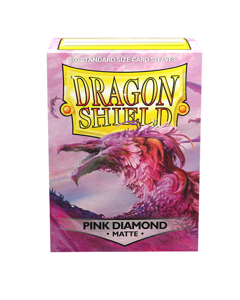 Dragon Shield Matte Sleeve - Pink Diamond 100ct
