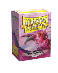 Dragon Shield Matte Sleeve - Pink Diamond 100ct