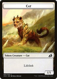 Cat // Human Soldier (004) Double-Sided Token [Ikoria: Lair of Behemoths Tokens]