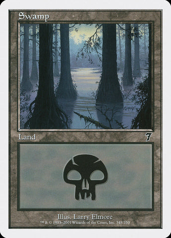 Swamp (348) [Seventh Edition]