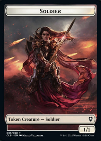 Soldier Token [Commander Legends: Battle for Baldur's Gate Tokens]