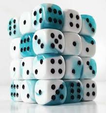 CHESSEX: D6 Gemini™ DICE SETS - 16mm