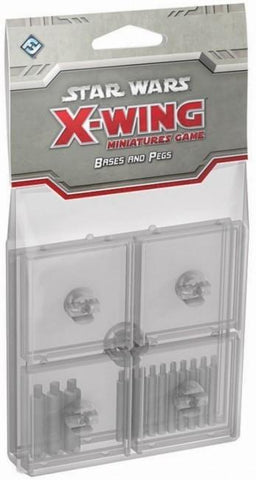 Star Wars X-Wing Clear Bases & Pegs