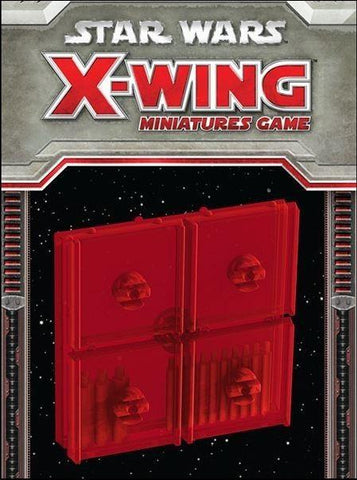 Star Wars X-Wing Red Bases & Pegs