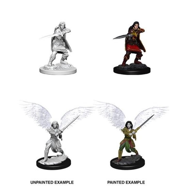 D&D Nolzur's Marvelous Minis - Aasimar Female Fighter