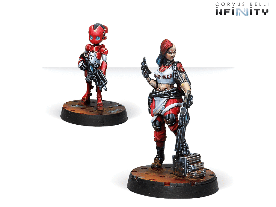 Zoe and Pi-Well, Special Clockmakers Team (Engineer and Remote)